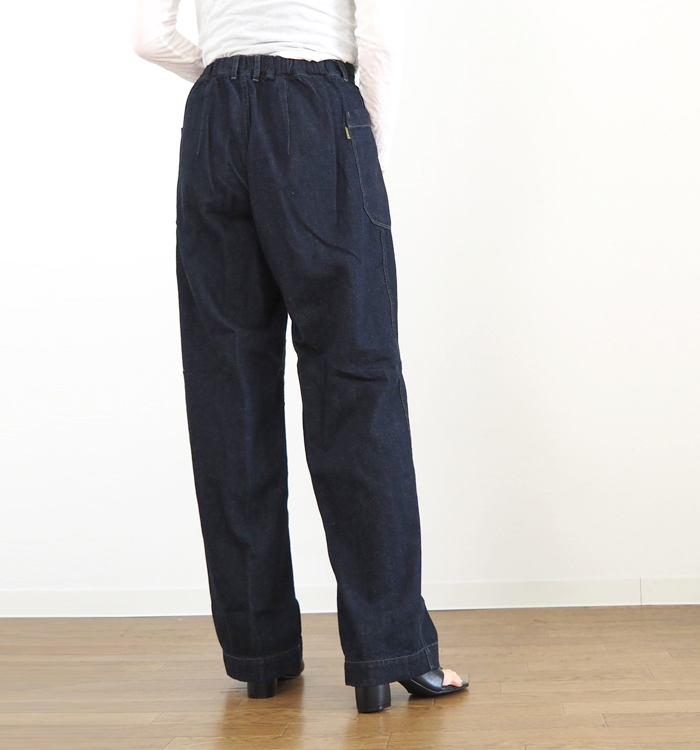 lelill レリル イージーデニムパンツ レディース