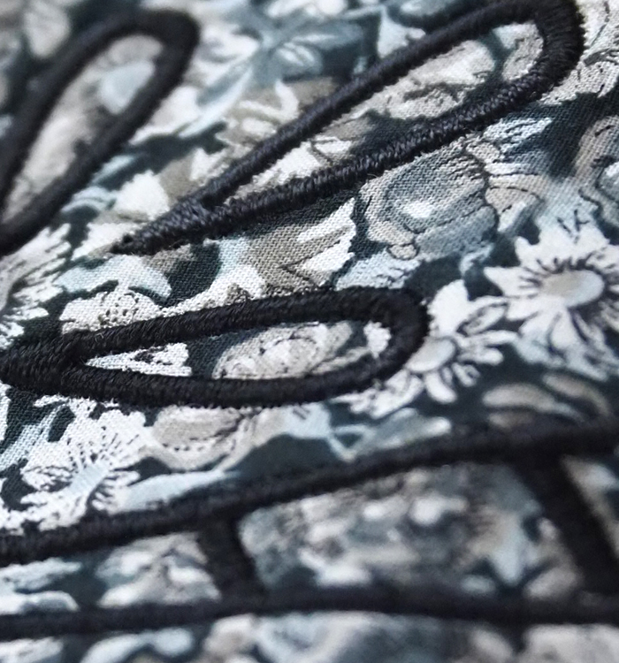 sosotto ソソット LIBERTY刺繍Tシャツ プレーティング天竺 カットソー