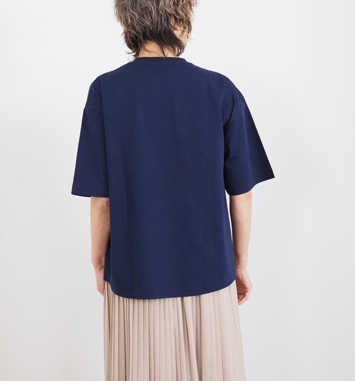 sosotto ソソット LIBERTY刺繍Tシャツ プレーティング天竺 カットソー