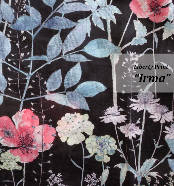 sosotto ソソット ブラウス LIBERTYPRINT ギャザーネック 半袖 レディース
