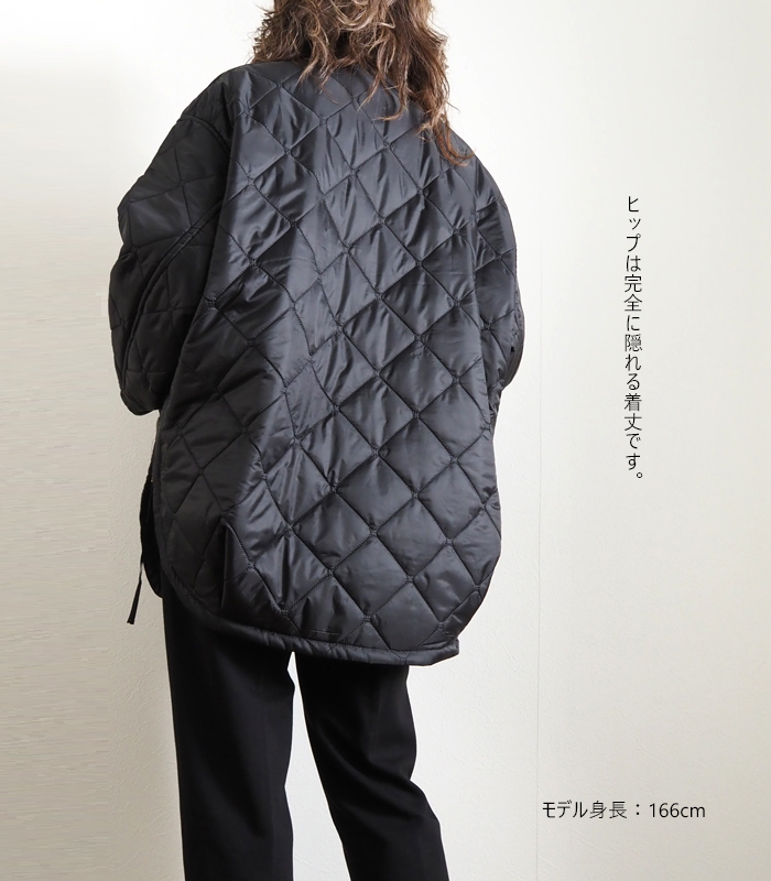 Squady スカディ キルティングジャケット レディース