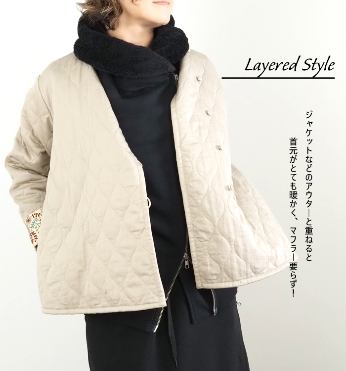 Boutique Ordinary ブティークオーディナリー 裏毛ライダースジャケット レディース