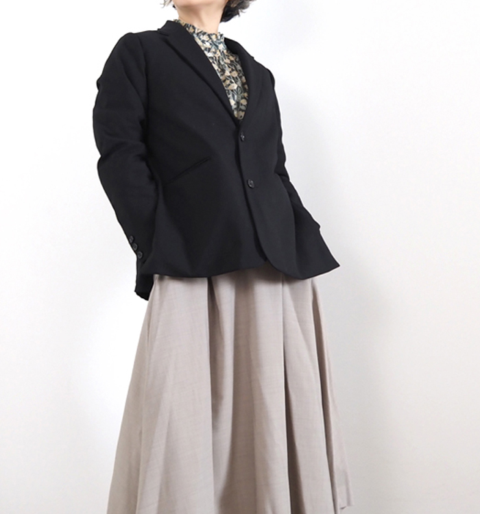 Boutique Ordinary ブティークオーディナリー ダウンライニングテーラードジャケット