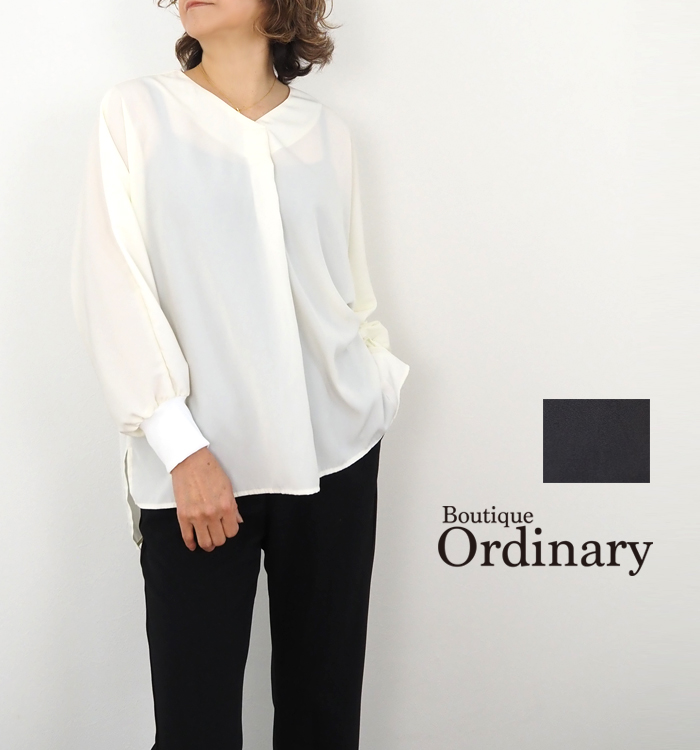 Boutique Ordinary ブティックオーディナリー ブラウス ドルマンスリーブ レディース