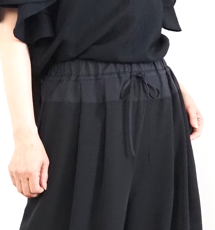 Boutique Ordinary とろみワイドパンツ