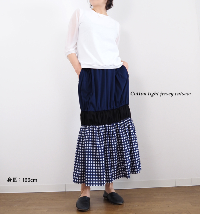 FERALFLAIR VISIONAIRE フィラルフレアヴィジョネア プルオーバーカットソー コットン シフォン袖